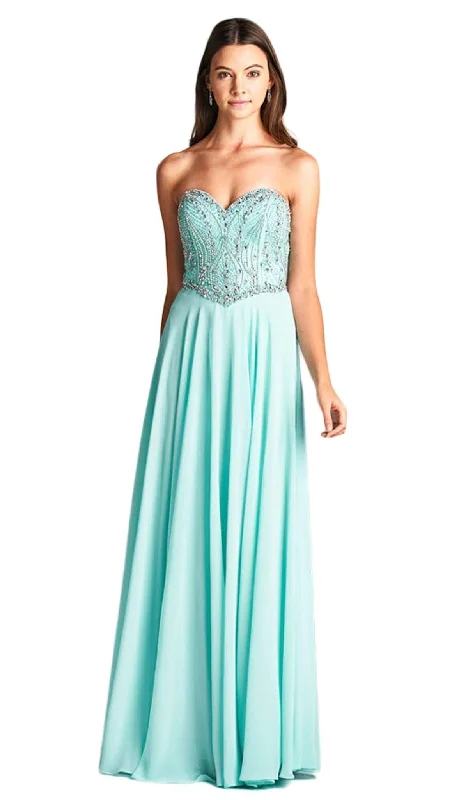 Aspeed Design - Bedazzled Sweetheart Prom Dress