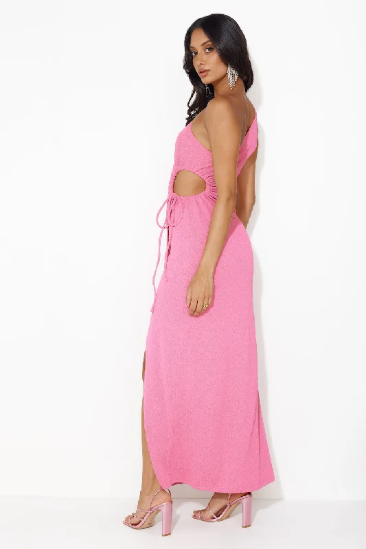 Beach Club Approved Maxi Dress Hot Pink