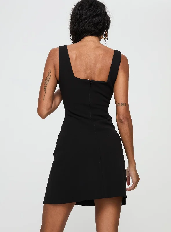 Bombshell Mini Dress Black