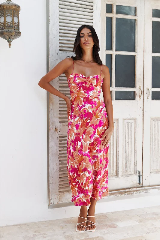 Bring Out Fun Maxi Dress Print