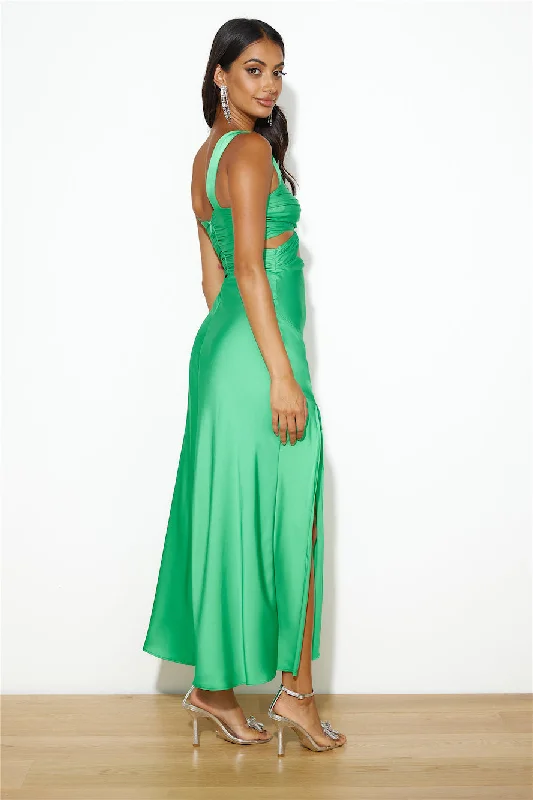 Dreaming Of Her Maxi Dress Green