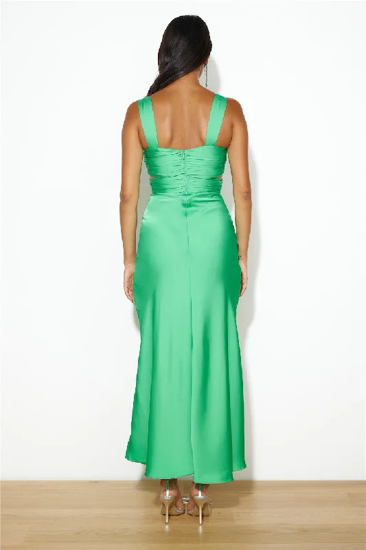 Dreaming Of Her Maxi Dress Green