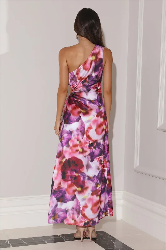 Fashion Statement Maxi Dress Purple