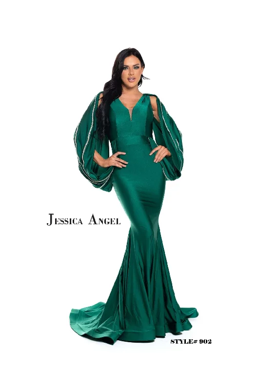 Jessica Angel Long Formal Fitted Evening Dress 902