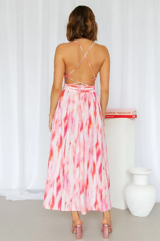 Love Letters Maxi Dress Pink