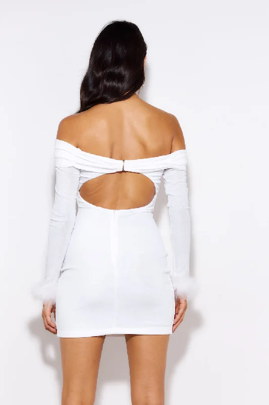 Need Main Style Mini Dress White