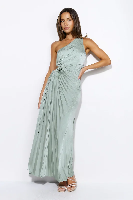 Season Of Weddings Maxi Dress Sage