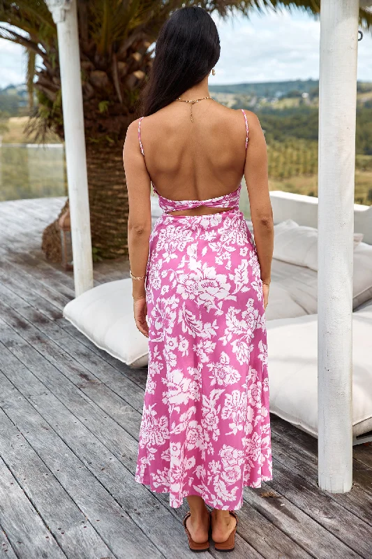 Sweetest Desire Maxi Dress Pink