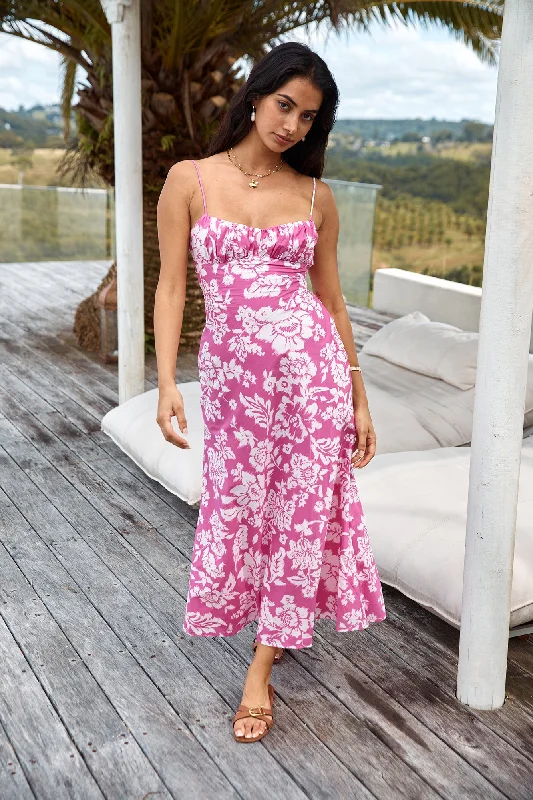 Sweetest Desire Maxi Dress Pink