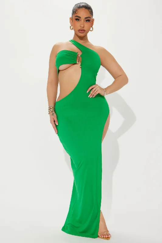 Trophy Girl Maxi Dress - Kelly Green