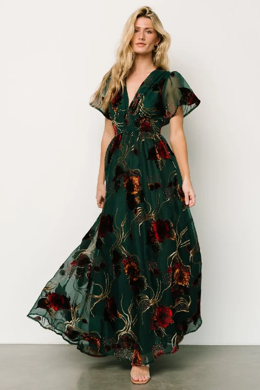 Valen Maxi Dress | Jade Multi