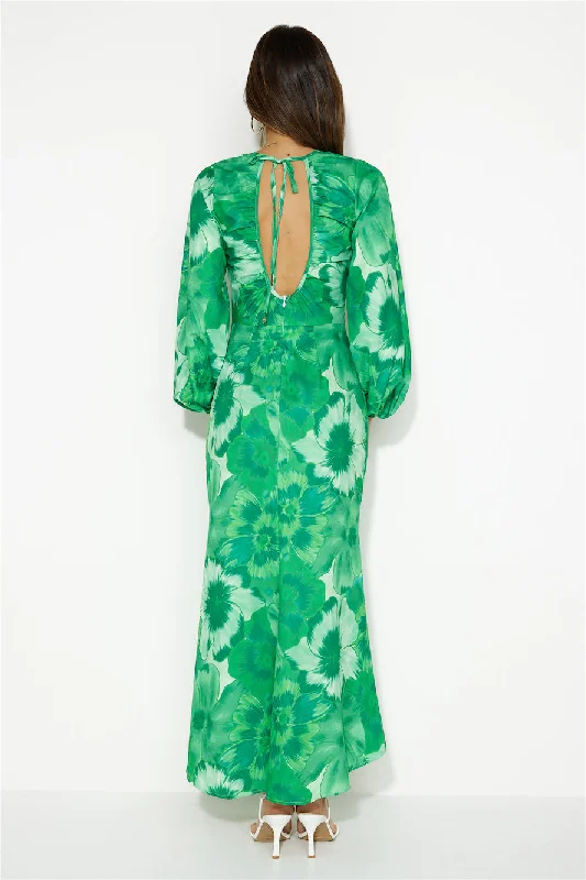 Vivid Soul Maxi Dress Green