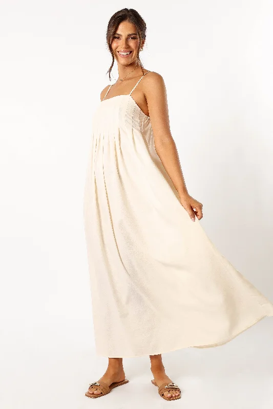 Brianna Maxi Dress - Cream