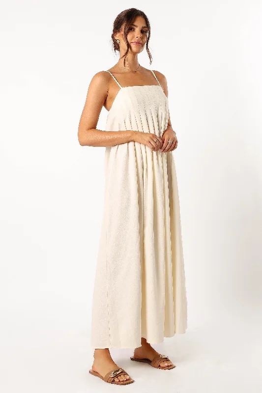 Brianna Maxi Dress - Cream