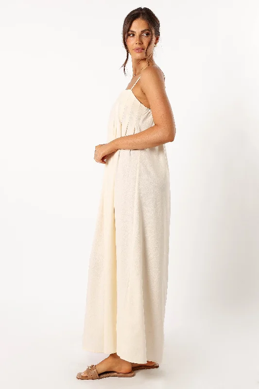 Brianna Maxi Dress - Cream