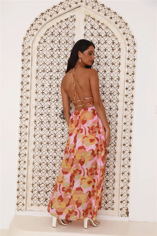 Make It Loud Maxi Dress Pink