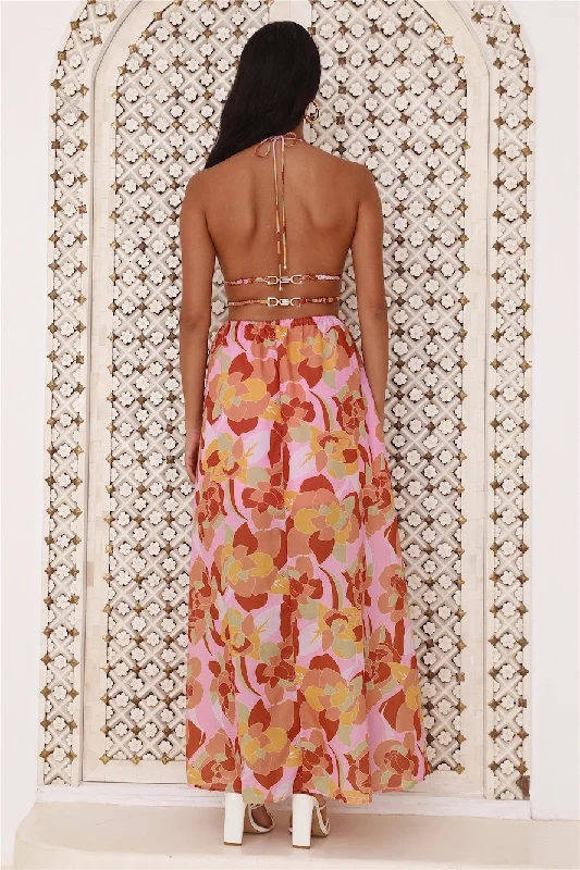 Make It Loud Maxi Dress Pink