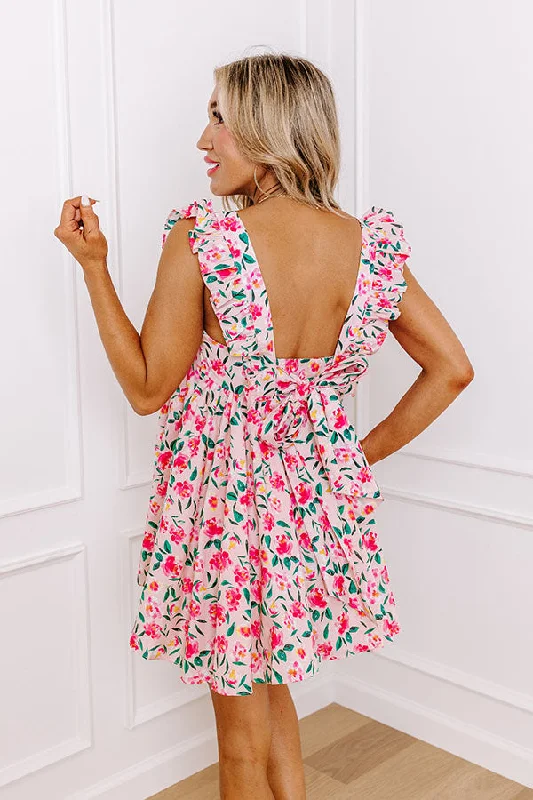 Rosewood Romance Floral Mini Dress