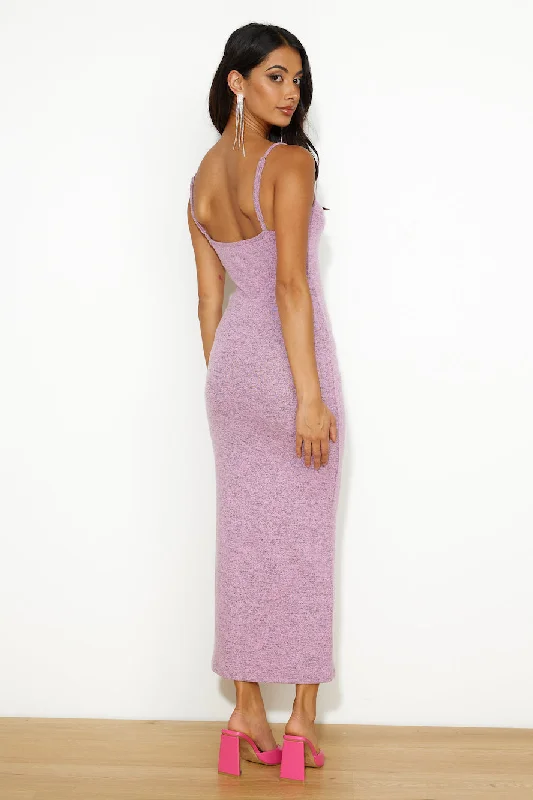 Summer In The Winter Maxi Dress Purple