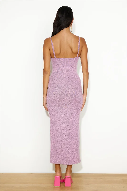 Summer In The Winter Maxi Dress Purple