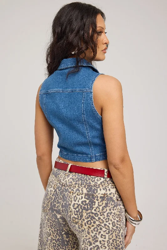 Lee Vita Denim Vest Au Revoir