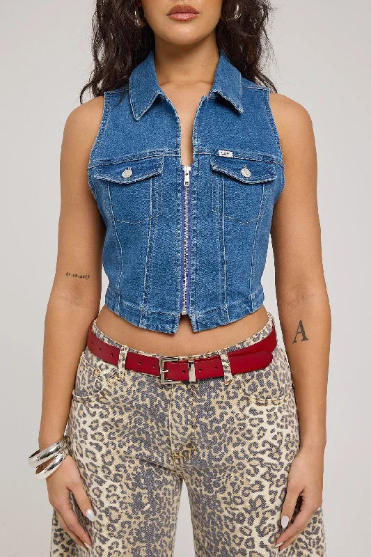 Lee Vita Denim Vest Au Revoir