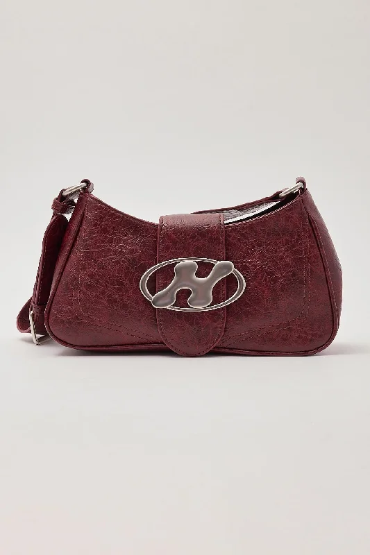 Neovision Bionic Metal Washed Handbag Cherry Crackle