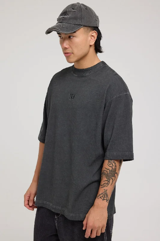 Neovision Monogram Street Super Heavy Tee Pigment Black