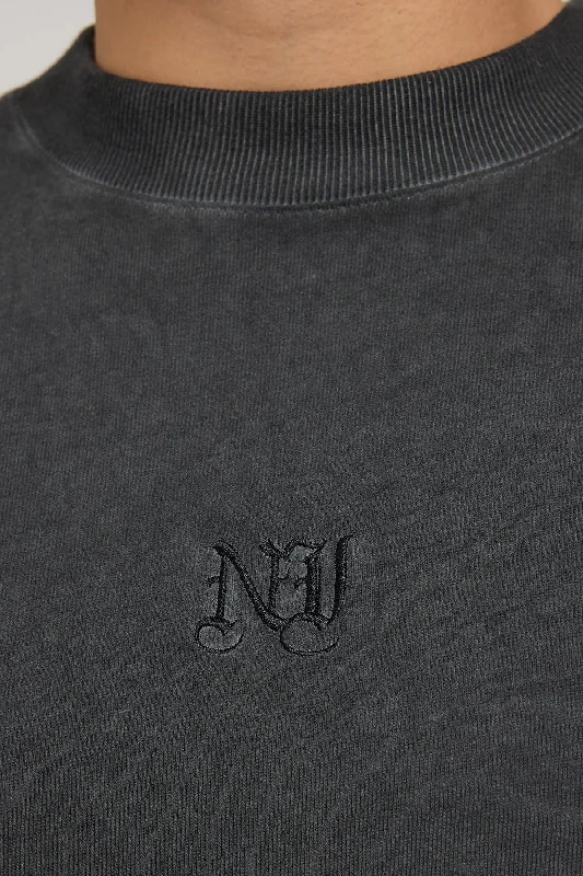 Neovision Monogram Street Super Heavy Tee Pigment Black