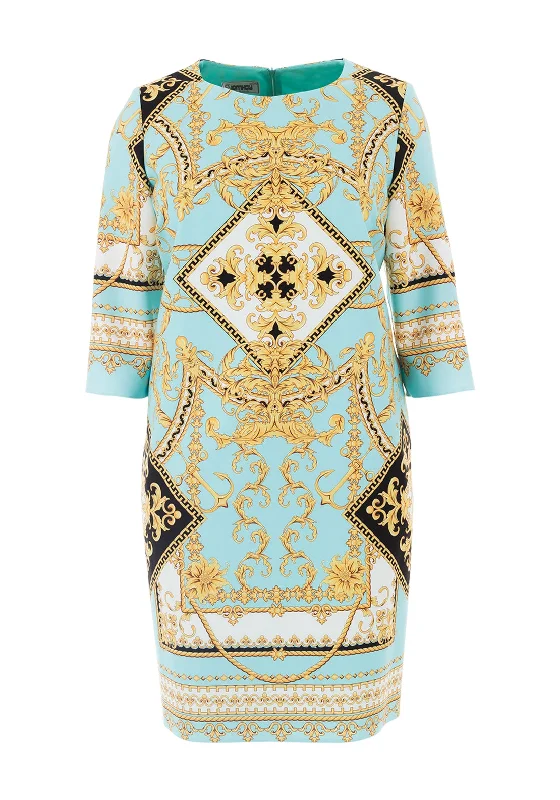 Flash Deals – Act Quickly!Jomhoy Julieta Vintage Print Dress, Blue Multi