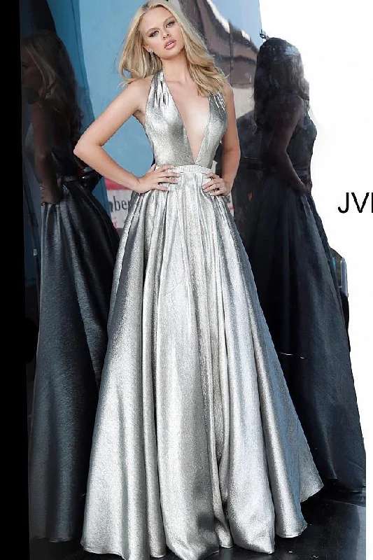Don’t Wait – Deals Won’t Last!Jovani 4187 Long Halter Prom Gown