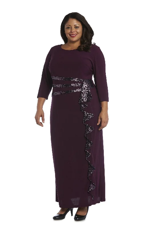 Save Money, Shop Happy!R&M Richards 3780W Long Formal Plus Size Dress Sale