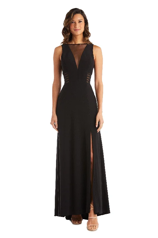 Shop Early, Save Big!Morgan & Co 12173 Long Glitter Lace Formal Dress