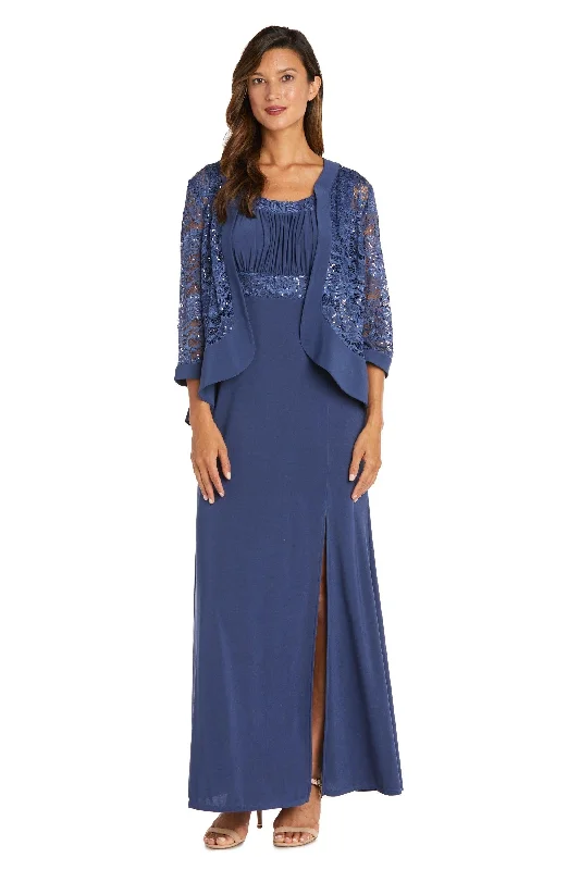 Buy More, Pay Less!R&M Richards 3785P Long Formal Petite Jacket Dress