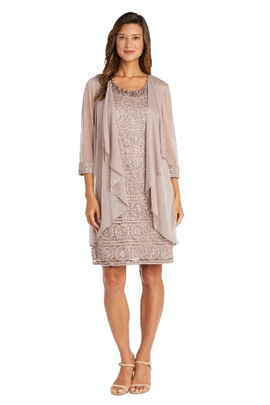 Save Like Never Before!R&M Richards 5558P Mother Of The Bride Short Dress Sale