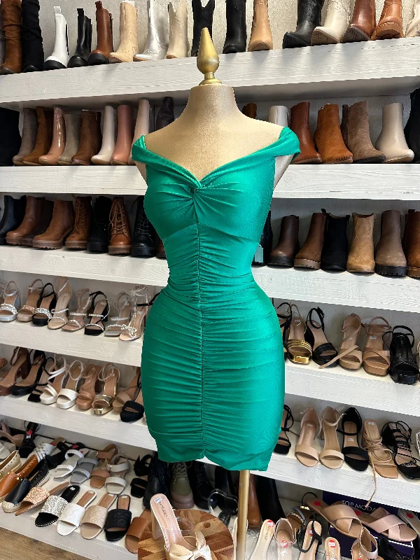 Shop Now and Save!Ruched Mini Dress