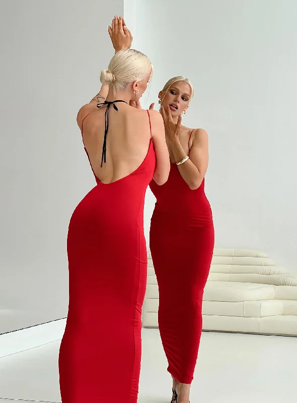 Your Dream Deal is Here!Taree Maxi Dress Red