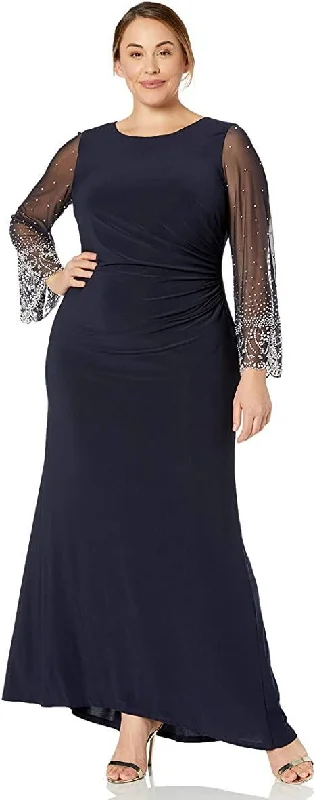 Exclusive Offers You’ll Love!Cachet Long Plus Size Formal Beaded Dress Sale