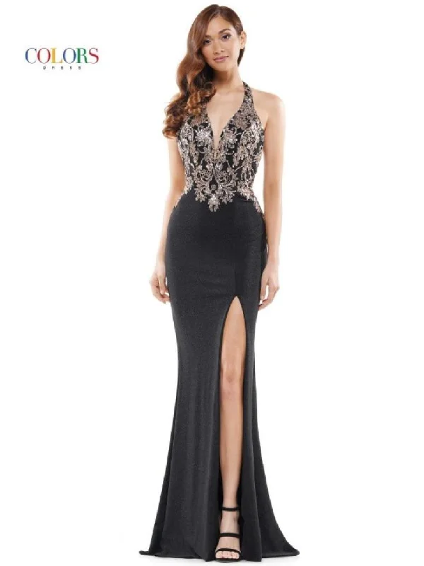 New Discounts Just Dropped!Colors G961X Colors Long Formal Fitted Evening Dress