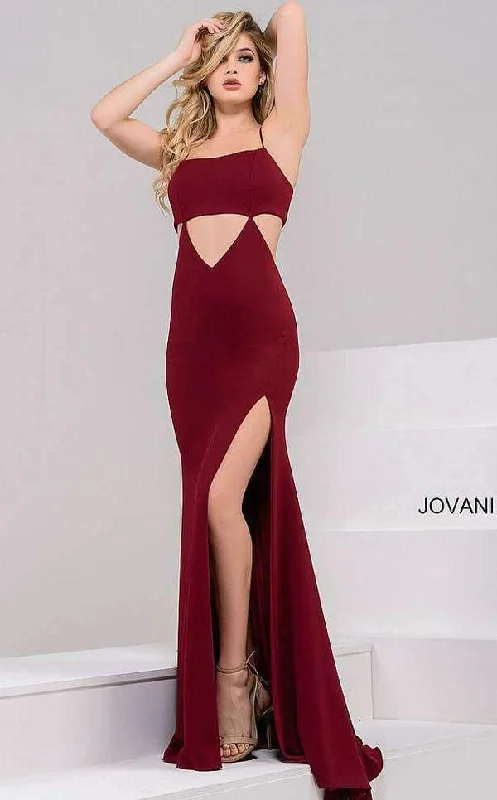 Lowest Prices Guaranteed!Jovani 48075 Formal High Slit Long Prom Dress JP