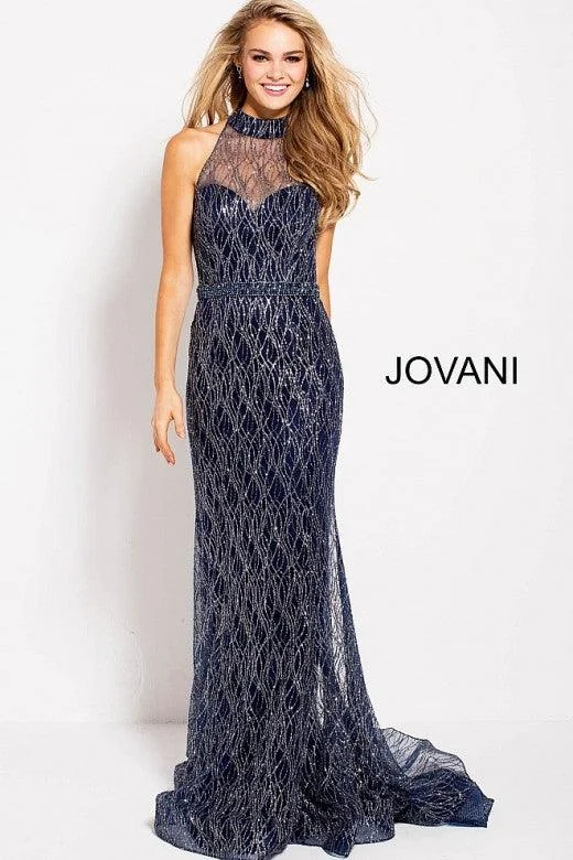 Your Shopping Wish, Our Discount Command!Jovani 59025 Long Formal Halter Prom Dress