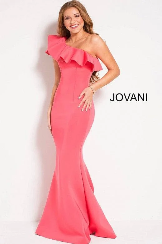 Shop Early, Save Big!Jovani 51274 Long Formal One Shoulder Prom Dress