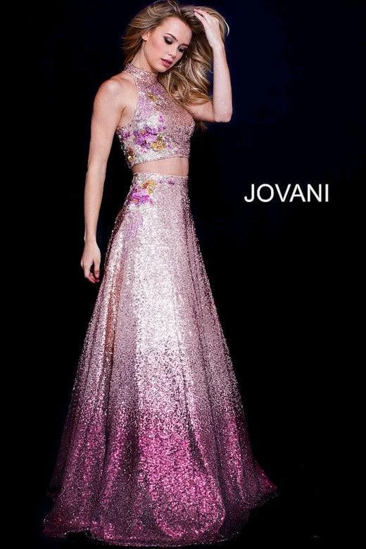 Exclusive Offers You’ll Love!Jovani 54471 Long Ombre Two Piece Prom Dress