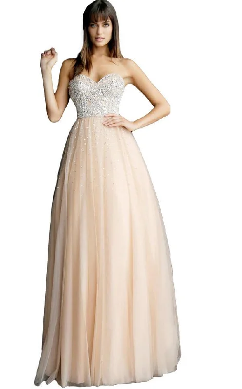 Limited-Time Price Drop!Jovani 62768 Long Strapless Prom Dress