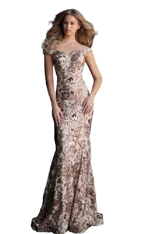 Act Fast – Limited Time Savings!Jovani 63516 Off Shoulder Long Formal Prom Dress