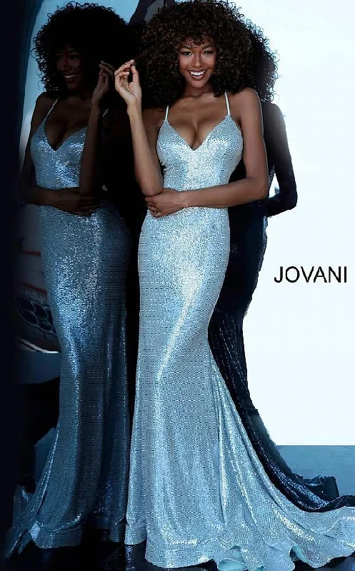 Exclusive Deals Just for You!Jovani 00592 Prom Long Bridesmaid Metallic Dress
