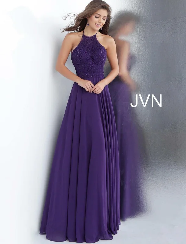 Score Big Savings Today!Jovani 64114 Prom Long Halter Formal Dress
