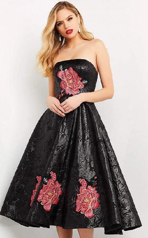 Enjoy Huge Discounts Now!Jovani 04817 Strapless A-line Prom Dress