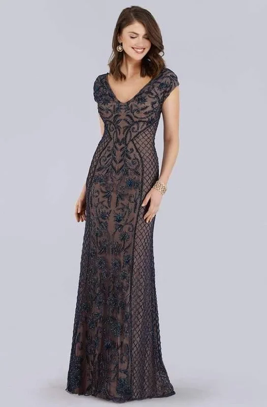 One Day Only – Huge Savings!Lara Dresses Cap Sleeve Long Prom Dress 29836