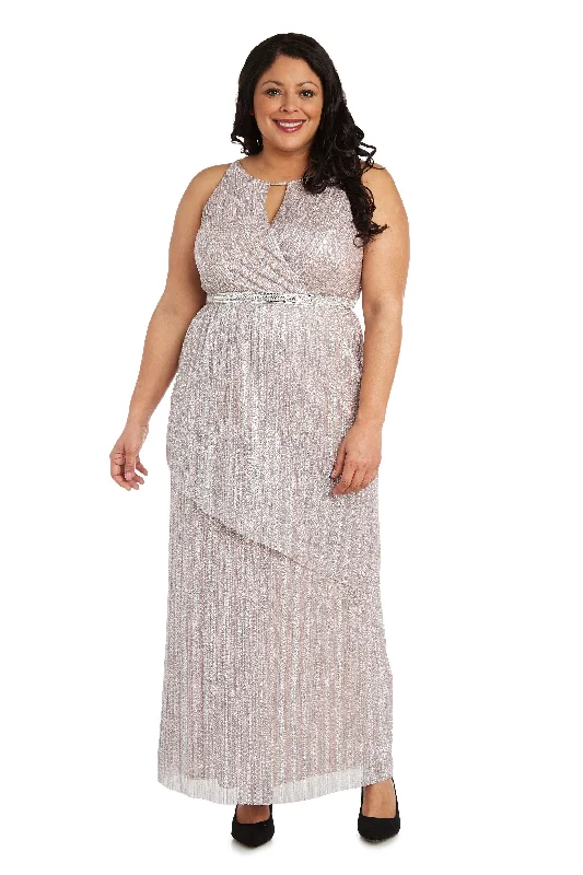 Hottest Discounts of the Year!R&M Richards 7208W Long Formal Plus Size Dress Sale